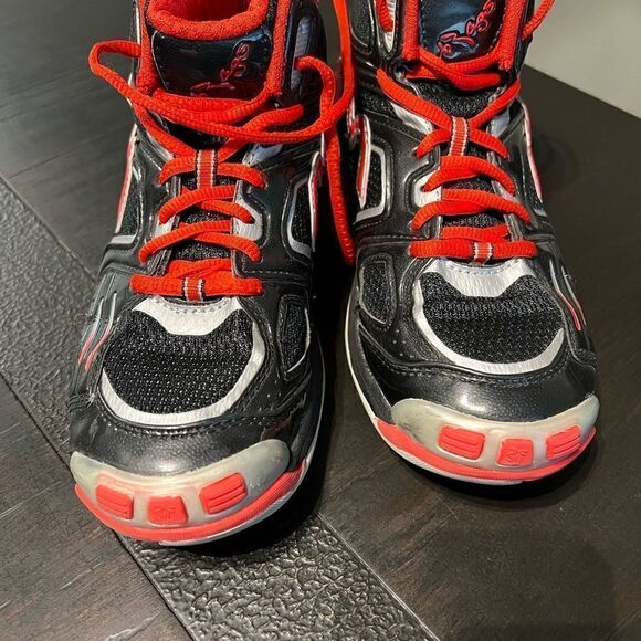 JB Rags Men shoes black/red size 8.5 - Picture 5 of 8